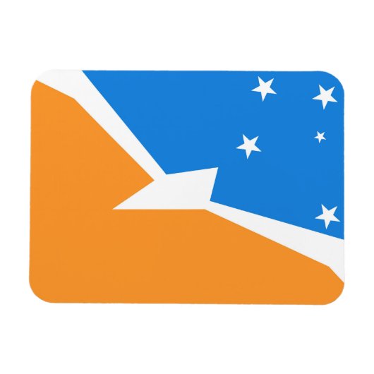 Tierra del Fuego Argentina vuurland provincie Magneet (Horizontaal)