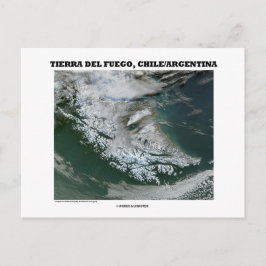 Tierra Del Fuego Chili/Argentina (Afbeelding Earth Briefkaart