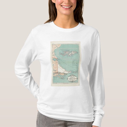 Tierra del Fuego, Islas Malvinas, Argentinië T-shirt (Voorkant)