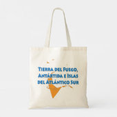 Tierra del Fuego Province Tote Bag (Achterkant)