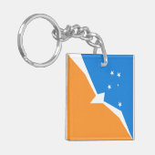 Tierra del Fuego Sleutelhanger (Voorkant Links)
