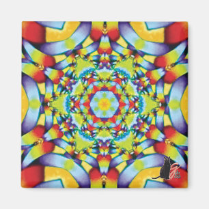 Tiers Kaleidoscoop Magneet