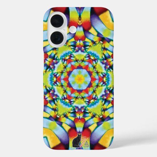 Tiers Kaleidoscope Case-Mate iPhone Case (Achterkant)