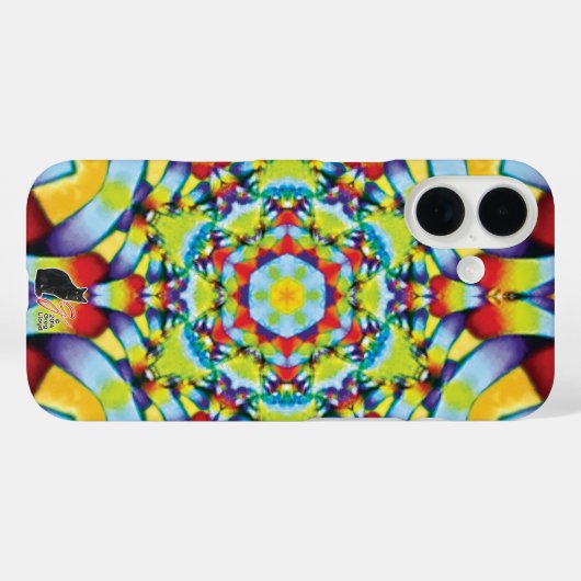 Tiers Kaleidoscope Case-Mate iPhone Case (Achterkant (horizontaal))
