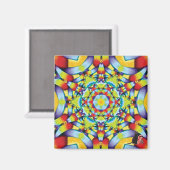 Tiers Kaleidoscope Magnet (Voorkant / Achterkant)