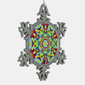 Tiers Kaleidoscope Snowflake Ornament (Links)
