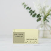 Tiersitting Visitekaartje (Staand voorkant)