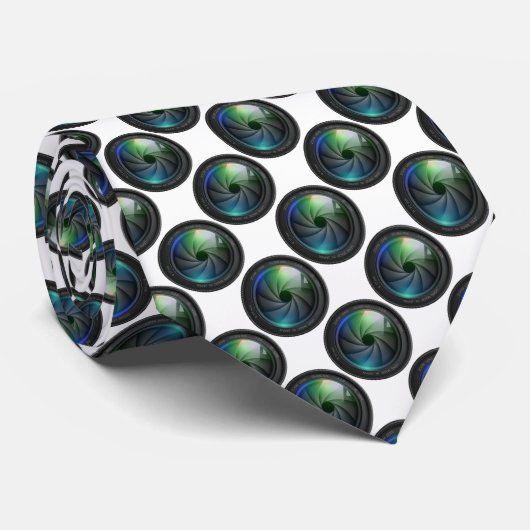 Ties/Cameralens Stropdas (Opgerold)