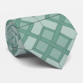 Ties - Geweven Raster Stropdas (Opgerold)