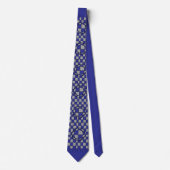Ties - Optische Illusie Bal Dambord Stropdas (Voorkant)