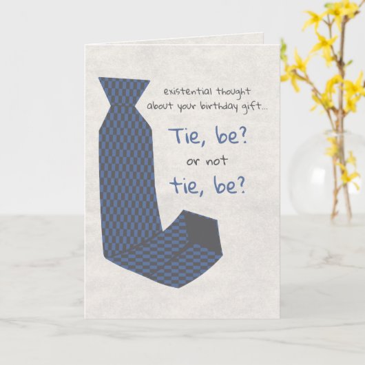 Ties, zijn? kaart (Gele Bloem)