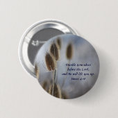 Tiesel - Humiliteit Ronde Button 5,7 Cm (Voorkant /achterkant)