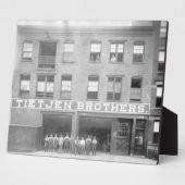 Tietjen Brothers Dairy Plaque Fotoplaat (Zijkant)