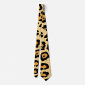 tiew met jaguarprint stropdas (Achterkant)