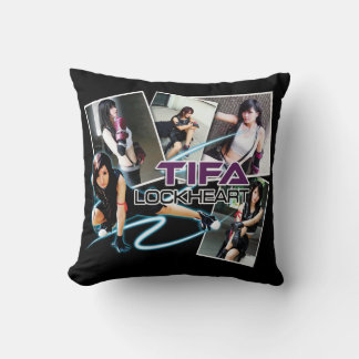 Tifa LockHeart Black Pillow Kussen