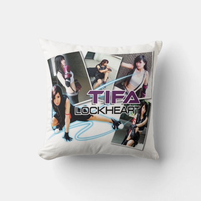 Tifa LockHeart Pillow Kussen (Voorkant)