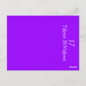 Tiferet Sh'b'tiferet Briefkaart (Achterkant)