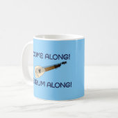 Tiff Theorbo Light Sky Koffiemok (Voorkant links)