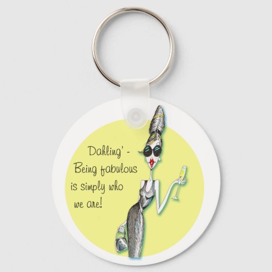 Tiffanee-toets Sleutelhanger (Voorkant)