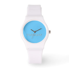 Tiffany Aangepaste Naam Sportief horloge
