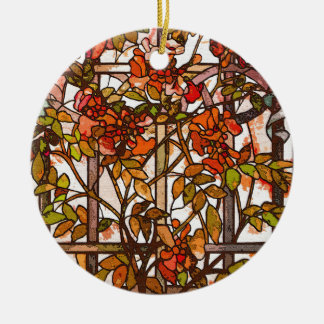 Tiffany Art Nouveau Glas in lood Ornament