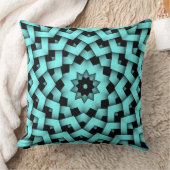 Tiffany Baby Blue Star Cirkel Petal Pattern Pillow Kussen (Deken)