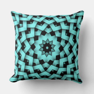 Tiffany Baby Blue Star Cirkel Petal Pattern Pillow Kussen