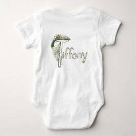 TIFFANY baby-rugpauw alphabet jumper Romper