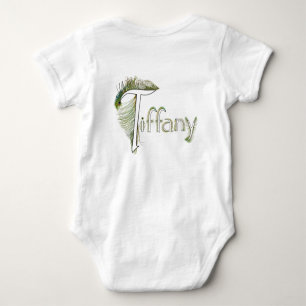 TIFFANY baby-rugpauw alphabet jumper Romper