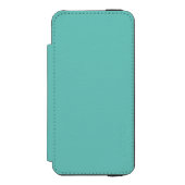 Tiffany blue iPhone wallet Incipio iPhone Portemonnee Hoesje (Voorkant Agenda)