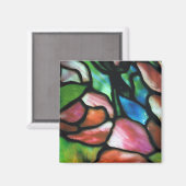 Tiffany decoratieve magneet (Voorkant / Achterkant)