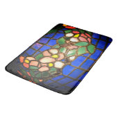 Tiffany Dogwood Glas in lood Badmat (Gekanteld)