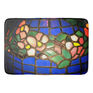 Tiffany Dogwood Glas in lood Badmat