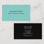 Tiffany Dot Visitekaartje (Voorkant / Achterkant)