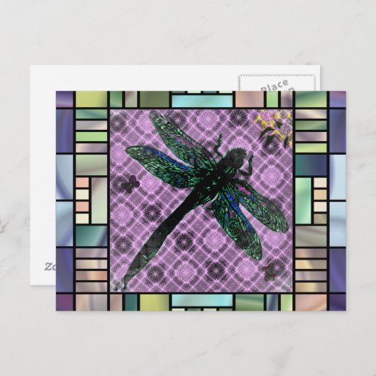 Tiffany Draairy Postcard Briefkaart (Voorkant / Achterkant)