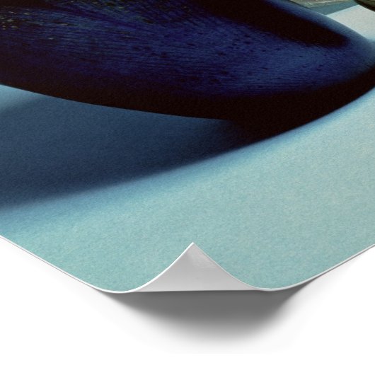 Tiffany favrile bord en vassen poster (Hoek)