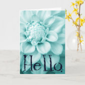Tiffany geïnspireerd kaart (Gele Bloem)