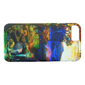Tiffany Glas in lood Cell Phone Case (Achterkant (Horizontaal))