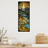 Tiffany Glas in lood Deer Print (Keuken)