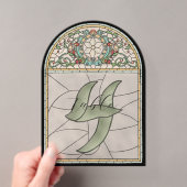 Tiffany Glas-in-Lood Effect Acrylic Tafel Nummers Acryl Uitnodigingen (Insitu (Draagbaar))