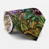 Tiffany Glas in lood Iris & Magnolia Stropdas (Opgerold)