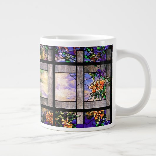 Tiffany Glas in lood Jumbo Mok (Rechts)