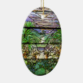 Tiffany Glas in lood Natuur Ornament (Rechts)