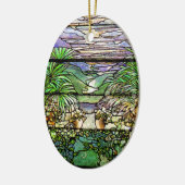 Tiffany Glas in lood Natuur Ornament (Links)