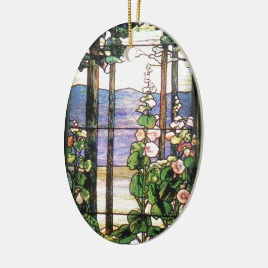 Tiffany Glas in lood Natuur Ornament (Links)