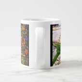 Tiffany Glas in lood Parrots Jumbo Mok (Achterkant)