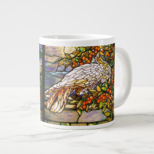 Tiffany Glas in lood Parrots Jumbo Mok