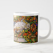 Tiffany Glas in lood Parrots Jumbo Mok (Rechts)