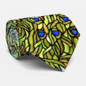 Tiffany Glas in lood Peacocks Stropdas (Opgerold)