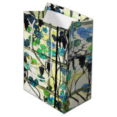 Tiffany Glas in lood Vineyard Grapes Gift Bag Medium Cadeauzakje (Voorkant Gekanteld)